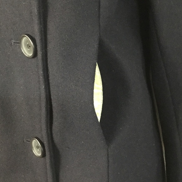 J. Crew black wool peacoat, size small. - Picture 7 of 12